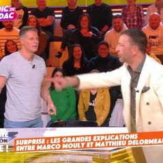 "Je vais le déchirer !" : Matthieu Delormeau affiché et menacé par Marco Mouly en direct dans TPMP, la blague à deux doigts de déraper