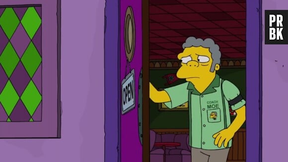 Le Bar de Moe dans l'épisode 17 de la saison 34 des Simpson