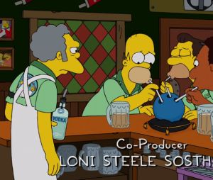 Le Bar de Moe dans l'épisode 17 de la saison 34 des Simpson