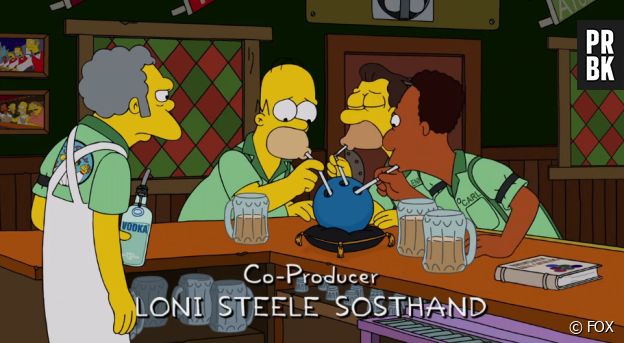 Le Bar de Moe dans l'épisode 17 de la saison 34 des Simpson