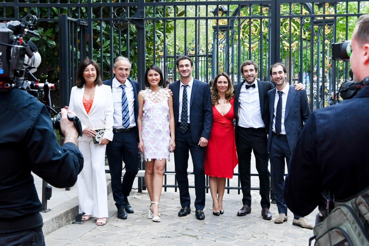 Photo : La famille Kretz : "L'Agence" sur TMC : Sandrine et Olivier