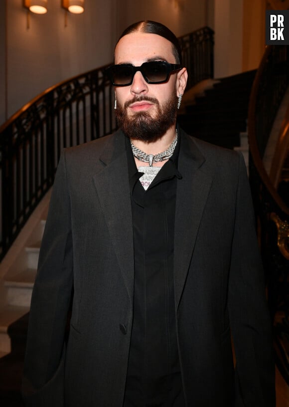 Le rappeur SCH - Remise des GQ Awards "Les Femmes et les Hommes de l'année 2022" à l'hotel Kimpton St Honoré Paris à Paris le 29 novembre 2022. © Veeren/Bestimage