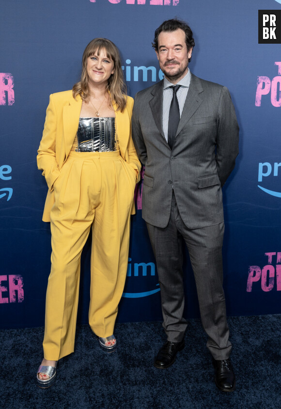 Naomi de Pear et Tim Bricknell - Photocall de la première de la série "The Power" à New York, le 22 mars 2023.  Premiere of Amazon Prime Video series The Power at DGA Theater. New York. March 22nd, 2023. 