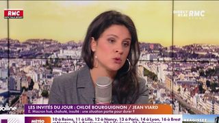 "Vous ne pouvez pas dire ..." : une invitée d'Apolline de Malherbe critique Emmanuel Macron, la journaliste défend le président et la recadre