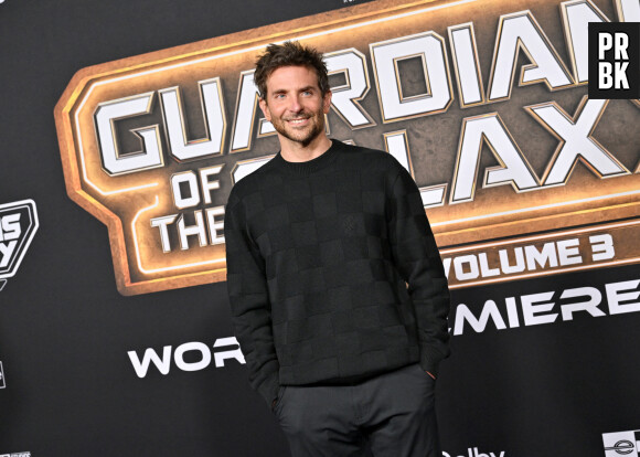 Bradley Cooper à la première du film "Les Gardiens de la Galaxie 3" à Los Angeles, le 27 avril 2023.