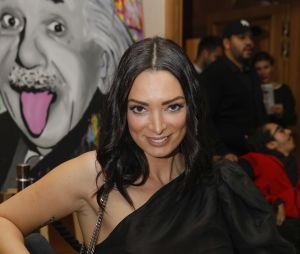 Semi-exclusif - Emilie Nef Naf - 3ème édition du "Grand dîner" à l'hôtel Marriott Champs Elysées à Paris, le 27 novembre 2019. © Christophe Clovis / Bestimage