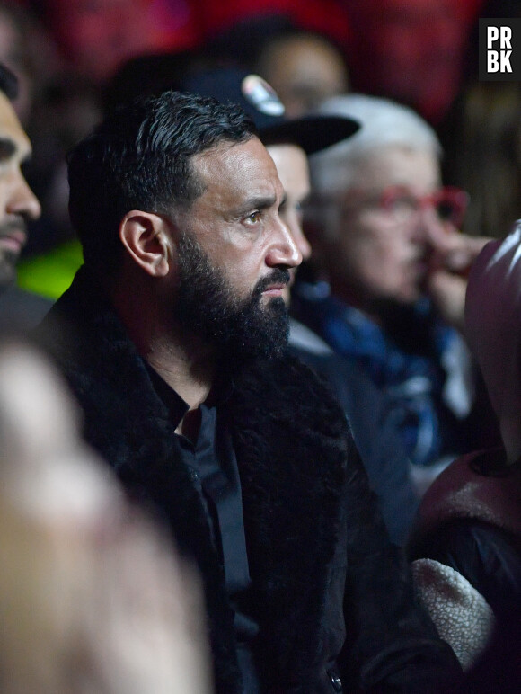 Cyril Hanouna - Les célébrités assistent au combat international de boxe poids lourd de 10 rounds opposant le français Tony Yoka au français d'origine camerounaise Carlos Takam au Zénith de Paris, France, le 11 mars 2023. © Veeren/Bestimage