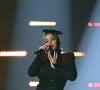 La Zarra lors de la répétition de la grande finale de la La 67e édition du concours de l'Eurovision au M&S Bank Arena à Liverpool le 12 mai 2023.