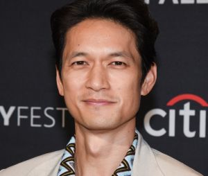 Harry Shum Jr. - Photocall de la série "Grey's Anatomy" lors du PaleyFest 2023 à Los Angeles, le 2 avril 2023. 