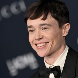 Elliot Page au photocall de la soirée du "11th Annual LACMA Art + Film Gala" à Los Angeles, le 5 novembre 2022. 