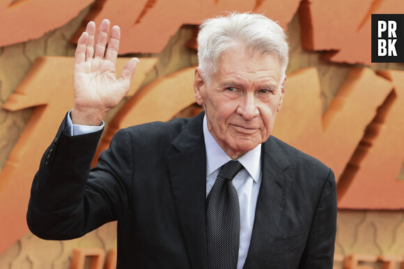 Harrison Ford - Première du film "Indiana Jones et le Cadran de la Destinée" à Londres, le 26 juin 2023.
