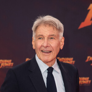 22 June 2023. The cast of "Indiana Jones and the Dial of Destiny" attend the german premiere at the Zoo Palast in Berlin Pictured: Harrison Ford
