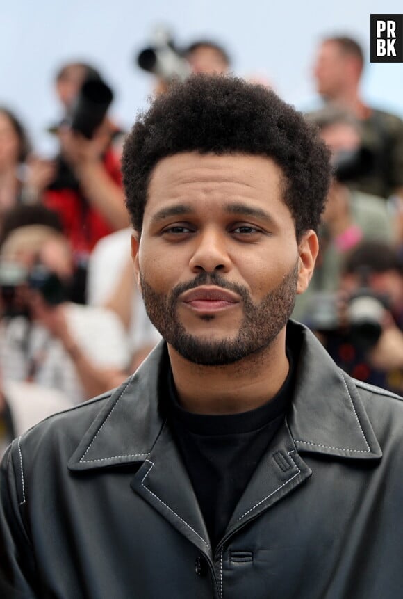 Abel "The Weeknd' Tesfaye au photocall de "The Idol" lors du 76ème Festival International du Film de Cannes, le 23 mai 2023. © Jacovides / Moreau / Bestimage