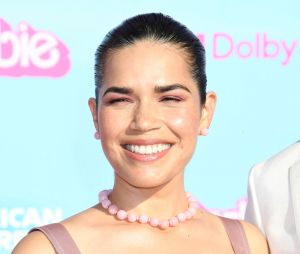LOS ANGELES, CALIFORNIA - JULY 09: America Ferrera attends the World Premiere of "Barbie" at the Shrine Auditorium and Expo Hall on July 09, 2023 in Los Angeles, California.