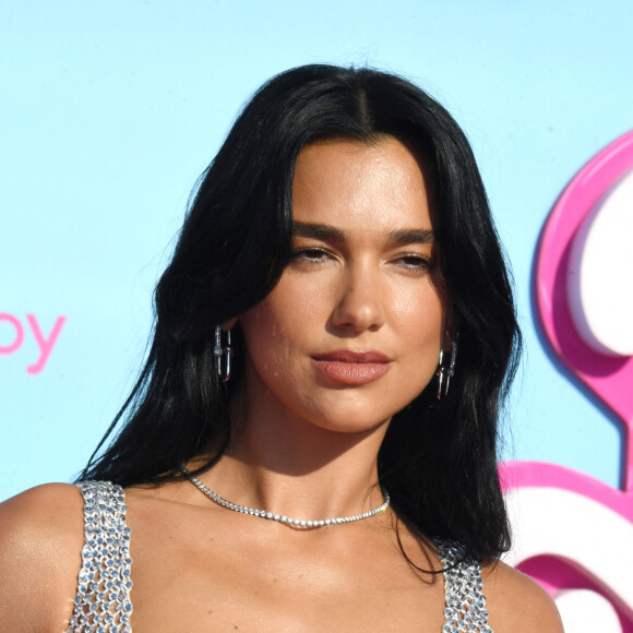 LOS ANGELES, CA - JULY 9: Dua Lipa at the world premiere of Barbie at Shrine Auditorium in Los Angeles, California on July 9, 2023.