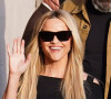 Reese Witherspoon arrive à l'émission Jimmy Kimmel Live! au centre El Capitan Entertainment à Hollywood, Los Angeles, Californie, Etats-Unis, le 2 février 2023.