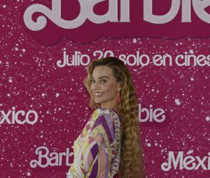 July 7, 2023, Mexico City, Mexico: Margot Robbie poses for photos during 'Barbie' film Photocall at Mexico City Four Sason Hotel. on July 7, 2023 in Mexico City, Mexico. © Carlos Tischler/eyepix via ZUMA Press Wire / Bestimage