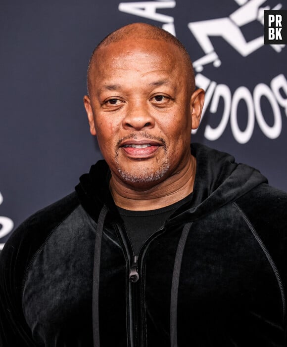 Dans une récente interview, il a confié avoir refusé de travailler avec Michael Jackson, Prince et Stevie Wonder, entre autres.
Dr Dre au photocall de la soirée "Flipper's Roller Boogie Palace" à Londres, le 9 novembre 2022.