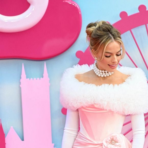 London, UNITED KINGDOM - Cast and celebrities attend the European Premiere of Barbie at Cineworld Leicester Square in London Pictured: Margot Robbie