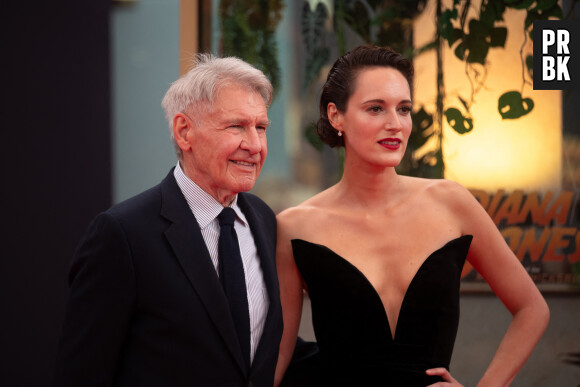 22 June 2023. The cast of "Indiana Jones and the Dial of Destiny" attend the german premiere at the Zoo Palast in Berlin Pictured: Harrison Ford, Phoebe Waller-Bridge