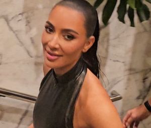 Kim Kardashian après le premier match de Leo Messi à Miami.