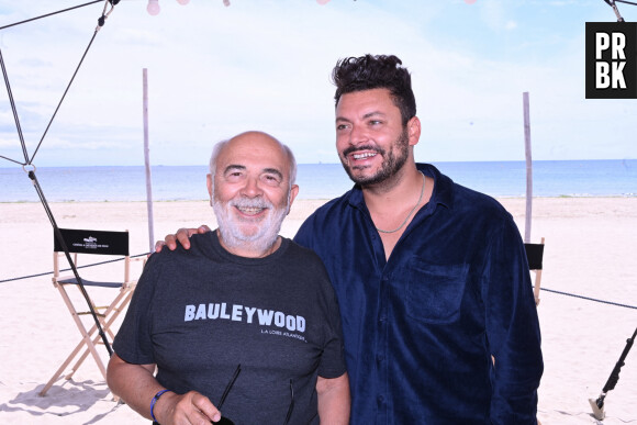 Gérard Jugnot et Kev Adams lors du Festival du Cinéma & Musique de Film à La Baule, France, le 30 juin 2023. © Rachid Bellak/Bestimage