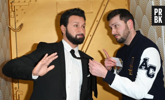 La statue de cire de Cyril Hanouna, Maxime Guény - Inauguration de la statue de cire de "Antoine Griezmann" au musée Grévin à Paris le 6 mars 2023. © Coadic Guirec/Bestimage