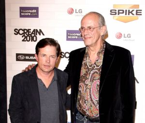 MICHAEL J. FOX ET CHRISTOPHER LLOYD - SOIREE "SCREAM 2010" DE SPIKE TV A LOS ANGELES 