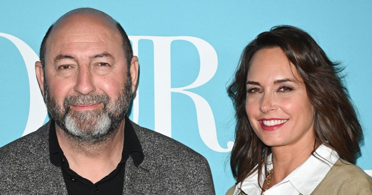 Kad Merad et sa femme Julia Vignali - Avant-première du film La Vie