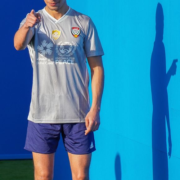 Une nouvelle étape vient d'être franchie.
Maes lors du tournoi de football "UAE All Stars" lors de l'expo universelle Expo Dubaï 2020, à Dubaï, Emirats Arabes Unis, le 8 janvier 2022. © Nicolas Briquet/Bestimage