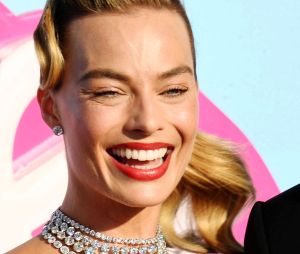 LOS ANGELES, CALIFORNIA - JULY 09: Margot Robbie attends the World Premiere of "Barbie" at the Shrine Auditorium and Expo Hall on July 09, 2023 in Los Angeles, California. 