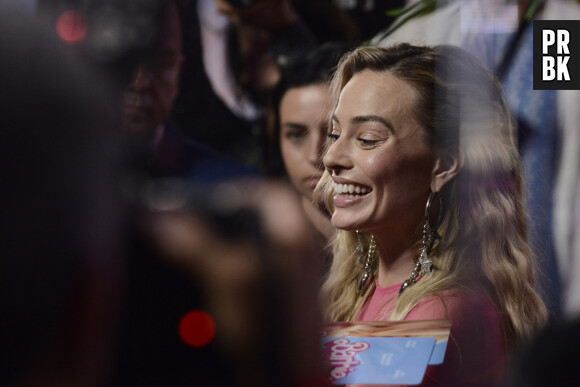 July 6, 2023, Mexico City, Mexico: Actress Margot Robbie attends the pink carpet for Barbie at Toreo Parque Central. on July 6, 2023 in Mexico City, Mexico. (Credit Image: © Carlos Tischler/eyepix via Zuma Press/Bestimage) 