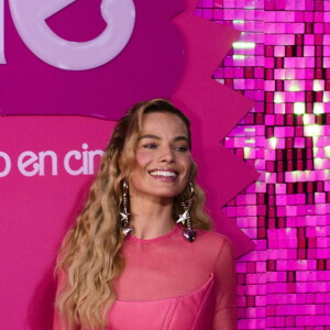 Mexico City, MEXICO - Actress America Ferrera during the pink carpet of the movie ''Barbie'', which will have its premiere on July 20 in Mexican theaters. Its protagonists, Margot Robbie and Ryan Gosling, who play Barbie and Ken, are in Mexico on a promotional tour. Pictured: Margot Robbie 