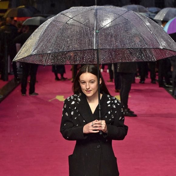 Bella Ramsey à la première du film Judy au cinéma Curzon Mayfair à Londres, Royaume Uni, le 30 septembre 2019. 
