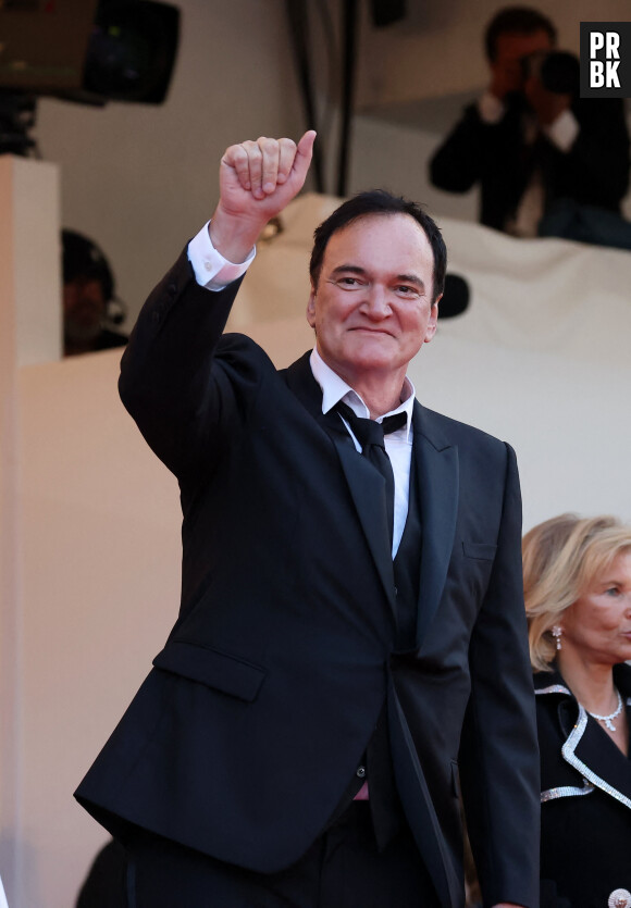 Quentin Tarantino - Montée des marches du film « Elémentaire » pour la cérémonie de clôture du 76ème Festival International du Film de Cannes, au Palais des Festivals à Cannes. Le 27 mai 2023 © Jacovides-Moreau / Bestimage 