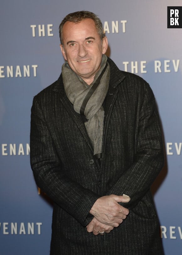 Christophe Dechavanne - Avant-première du film "The Revenant" au Grand Rex à Paris, le 18 janvier 2016. © Coadic Guirec/Bestimage