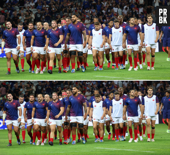 Le jeu des 5 différences avec l'Equipe de France de Rugby