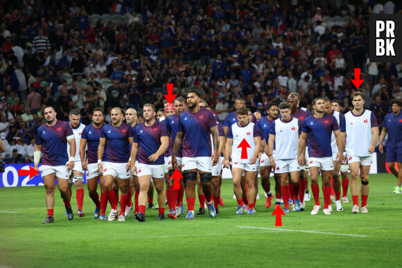 Le jeu des 5 différences avec l'Equipe de France de Rugby