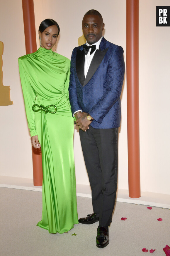 Idris Elba au photocall de la 95ème édition de la cérémonie des Oscars à Los Angeles, le 12 mars 2023.
