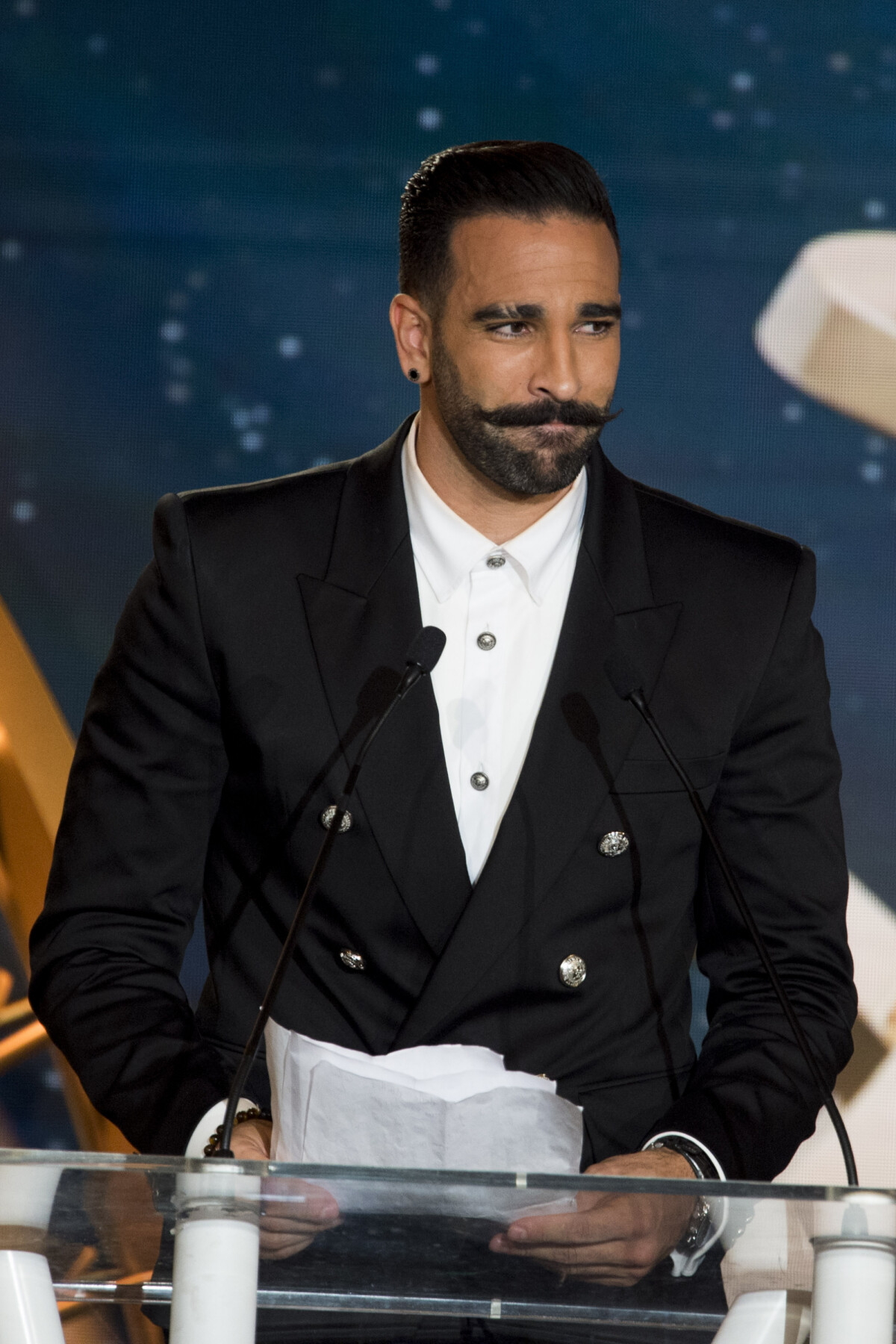 Adil Rmi Photo : Adil Rami lors de la remise des trophées lors de la 28ème ...