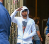 Eminem quitte l'hôtel Four Seasons à New York le 24 juin 2022.