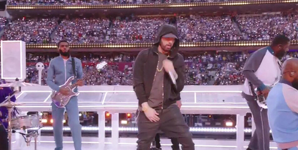 Concert du Super Bowl 2022 : Dr. Dre, Snoop Dogg, 50 Cent, Kendrick Lamar,  Mary J. Blige et Eminem 