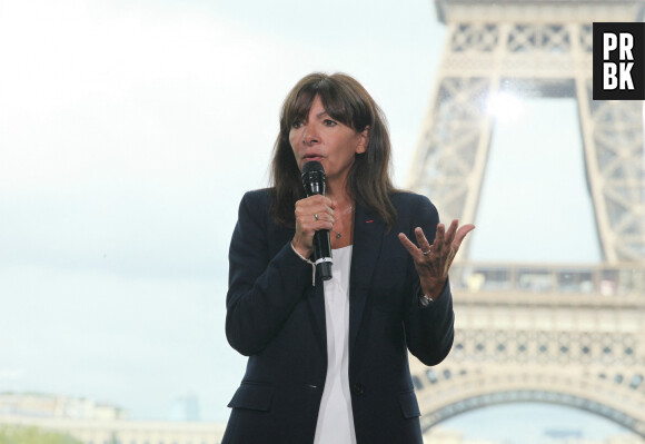 Anne Hidalgo - Conférence de presse 1 an avant les Jeux Paralympiques de Paris 2024