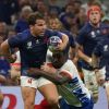 Antoine Dupont (France) - Prince Gaoseb (Namibie) - Coupe du Monde de Rugby France 2023 du match de Poule A entre la France et la Namibie (96-0) au stade Velodrome à Marseille le 21 septembre 2023. 