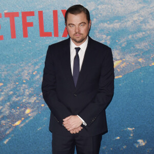 Leonardo DiCaprio - Les célébrités arrivent à la première de "Don't Look Up" (Netflix) à New York, le 5 décembre 2021.