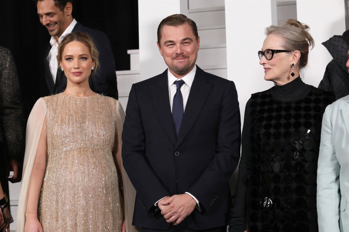 Photo Jennifer Lawrence Leonardo DiCaprio Meryl Streep La photo-jennifer-lawrence-leonardo-dicaprio-meryl-streep-la