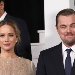 Jennifer Lawrence, Leonardo DiCaprio, Meryl Streep à la première du film "Don't Look Up" à New York, le 5 décembre 2021.