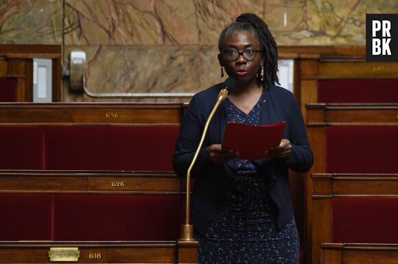 Danièle Obono - Questions d'actualité au Gouvernement à l'Assemblée nationale à Paris pendant l'épidémie de Coronavirus Covid-19 le 12 mai 2020. © Eliot Blondet / Pool /Bestimage
