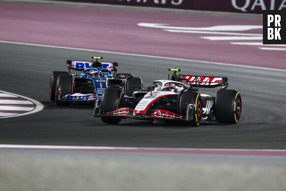 27 HULKENBERG Nico (ger), Haas F1 Team VF-23 Ferrari, action 10 GASLY Pierre (fra), Alpine F1 Team A523, action during the 2023 Formula 1 Qatar Grand Prix, 17th round of the 2023 Formula One World Championship from October 6 to 8, 2023 on the Lusail International Circuit, in Doha, Qatar on October 7, 2023. © DPPI/Panoramic/Bestimage