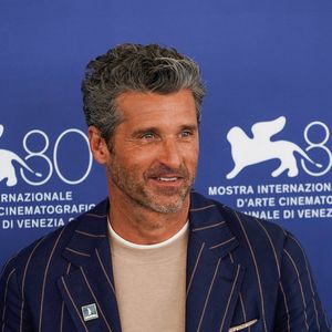 Photocall du film Ferrari lors du 80ème festival international du film de Venise, La Mostra le 31 août 2023.  Ferrari photocall at the 80th Venice International Film Festival on August 31, 2023 in Venice, Italy. PICTURED Patrick Dempsey © Lucia Sabatelli / Bestimage 